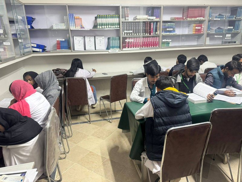 Students in classroom